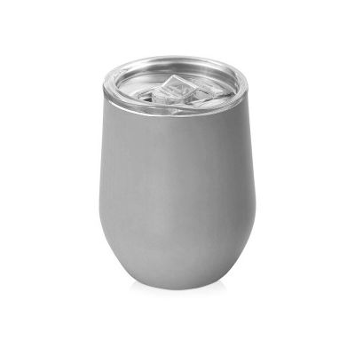 Вакуумная термокружка Sense, непротекаемая крышка, серый-0