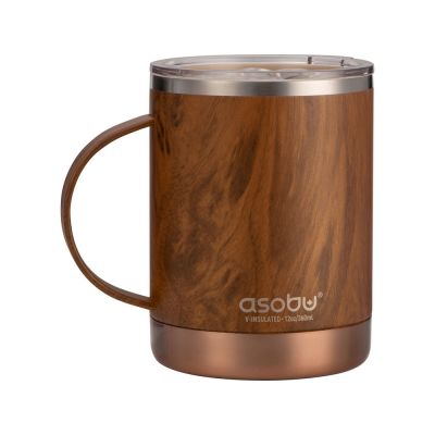 Термокружка ULTIMATE, 360 мл, дерево-2