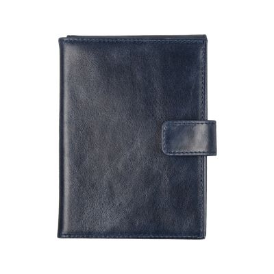 Бумажник путешественника Druid с отделением для паспорта, темно-синий-4