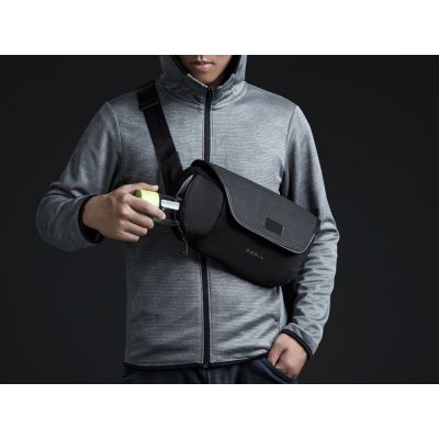 Антикражная сумка на пояс Clickpack, черный-6