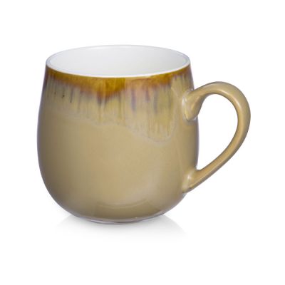 Кружка с вулканическим эффектом по краю Etna, 440 мл, бежевый-0