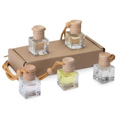 Набор автоароматов Boho 5, крафтовая коробка-0