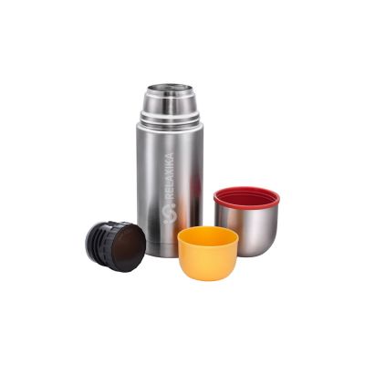 Термос Relaxika 102, 2 чашки, 500 мл, стальной-6