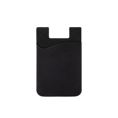 Картхолдер с креплением на телефон Gummy, черный-2