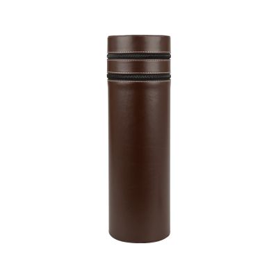 Тубус для вина Божоле, коричневый-8