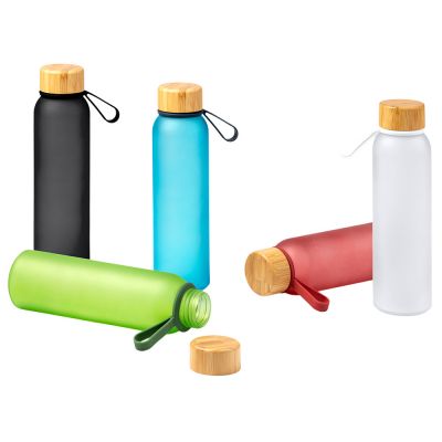 Бутылка из переработанного стекла  VOZNAN красный-1