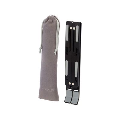 Rise складывающаяся подставка для ноутбука, черный-3