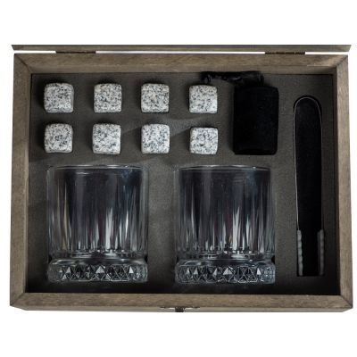 Набор для виски Jack с бокалами в подарочной шкатулке-3