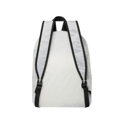 Складной рюкзак EcoFold объемом 15 л из переработанного ПЭТ-пластика - Белый-2