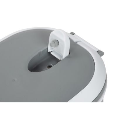 Ланч-бокс Hotty 750 мл для микроволновой печи, серый/белый-8