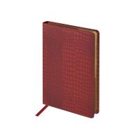 Ежедневник недатированный А5 Amazonia, бордовый с золотым обрезом