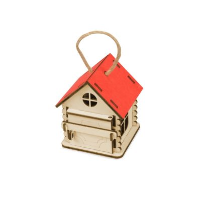 Игрушка Домик упаковка, красный-0