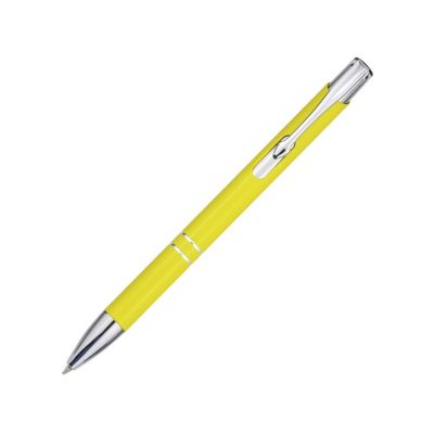 Шариковая ручка Moneta из переработанного алюминия - Желтый-0