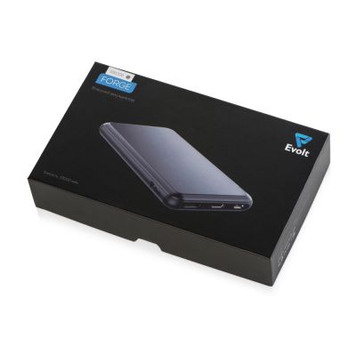 Внешний аккумулятор Forge v.2, металл, 10000mah, серый-7