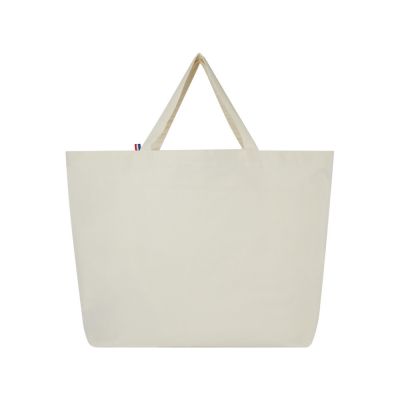 Переработанная эко-сумка Cannes плотностью 200 г/м2 вторичной переработки - Натуральный-2