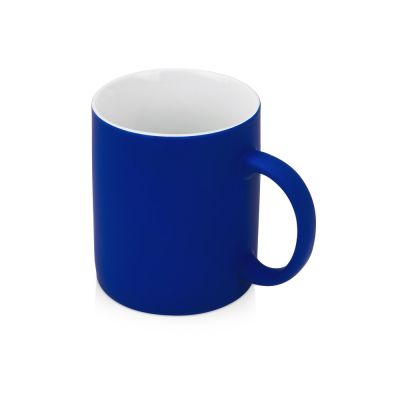 Кружка с покрытием soft-touch Barrel of a Gum, синий-0