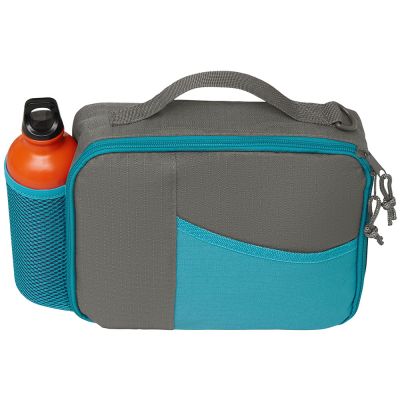Изотермическая сумка-холодильник Breeze New для ланч-бокса, серый/голубой-4