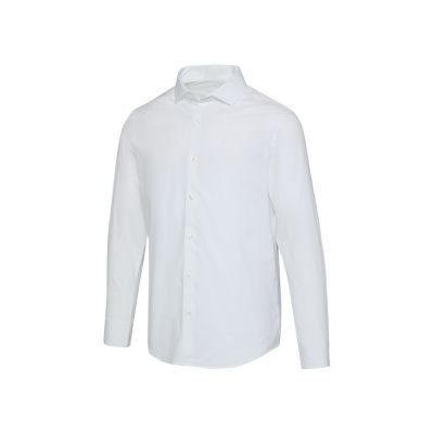 Carnelian мужская рубашка из поплина - Белый-0