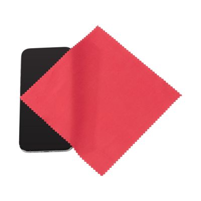 Салфетка из микроволокна, красный-1