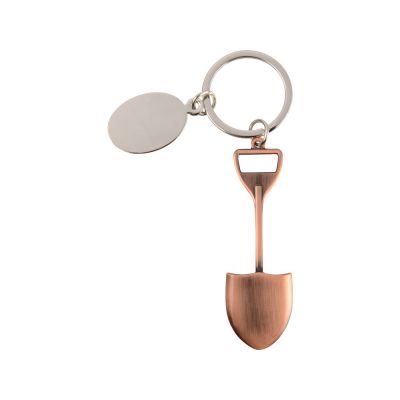 Брелок с шильдом, бронзовый-2