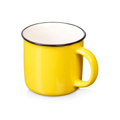 Кружка с каймой Countryside M, желтый 410ml-0