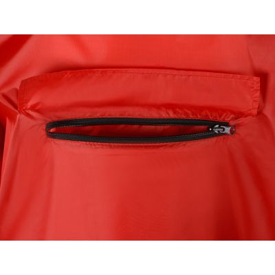 Дождевик - пончо Galaxy со светоотражающими элементами, красный-5