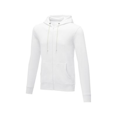 Мужская толстовка на молнии Theron, белый-0