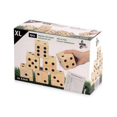 Деревянная игра в кости, XL Dice-5