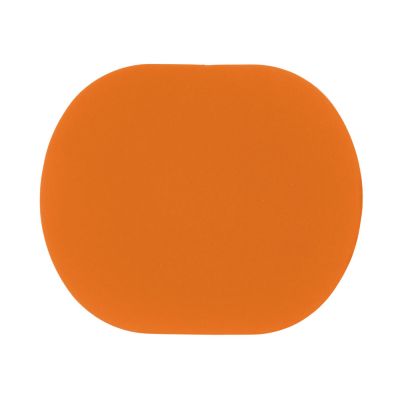 ПАТЧ ОВАЛ soft-touch (оранжевый ) 6,0 х 5,0 см-0
