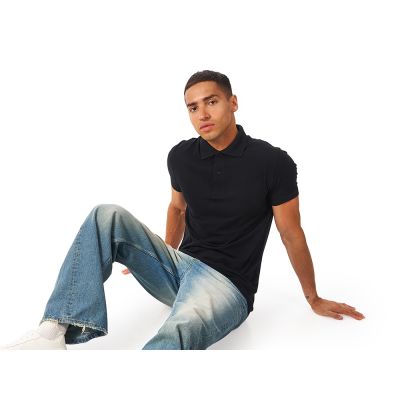 Рубашка поло First 2.0 мужская, черный-1