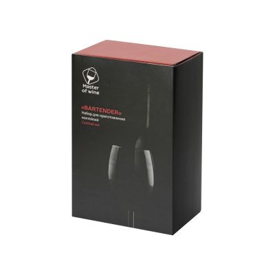 Набор Bartender для приготовления коктейлей на бамбуковой подставке-11