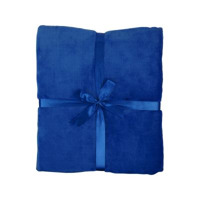 Плед флисовый Natty из переработанного пластика, синий-2