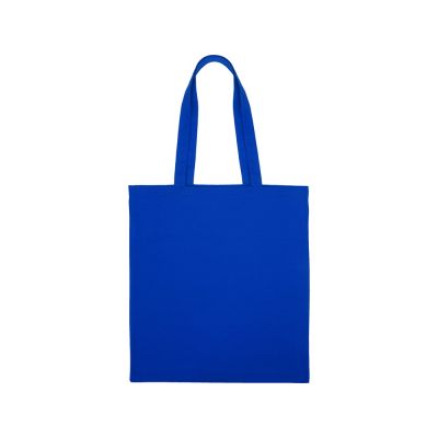 Сумка для шопинга Carryme 140 хлопковая, 140 г/м2, синий-3