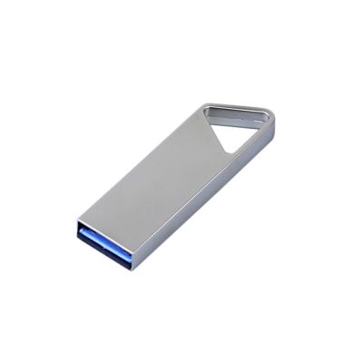 USB 2.0-флешка на 64 Гб с мини чипом, компактный дизайн, отверстие треугольной формы для цепочки-1