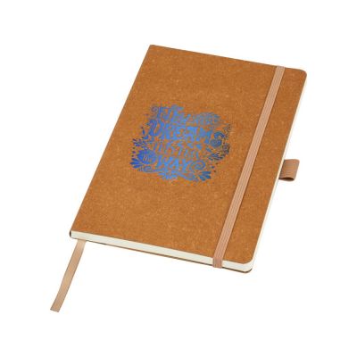 Блокнот Kilau из переработанной кожи , натуральный-6