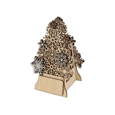 Декоративная фигура Ель с электрической свечой-0