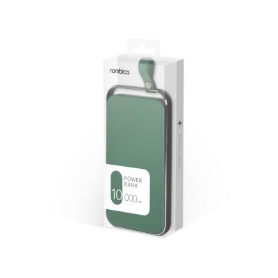 Внешний аккумулятор Rombica NEO Electron Green, 10000 мАч, зеленый-4