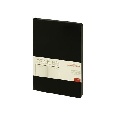 Ежедневник недатированный А5 Megapolis Color Flex New, черный-0