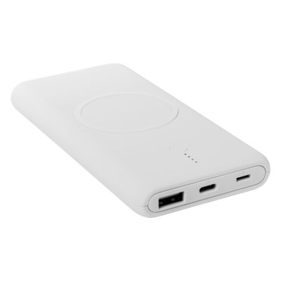 Внешний беспроводной аккумулятор c QC/PD Reload, 10000 mAh, белый-3