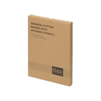 Разделочная доска с кухонными приборами-4