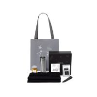 Подарочный набор Re:f. Walk с палантином, шопером и термосом