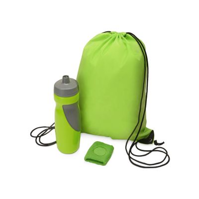 Подарочный набор для спорта Flash, зеленое яблоко-0