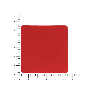 ПАТЧ КВАДРАТ soft-touch (красный) 5,5 х 5,5 см-1