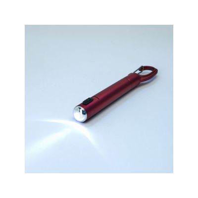 Ручка ARAYA со светодиодным фонариком, красный-1