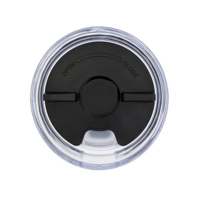 Вакуумная герметичная термокружка Twist, черный-4