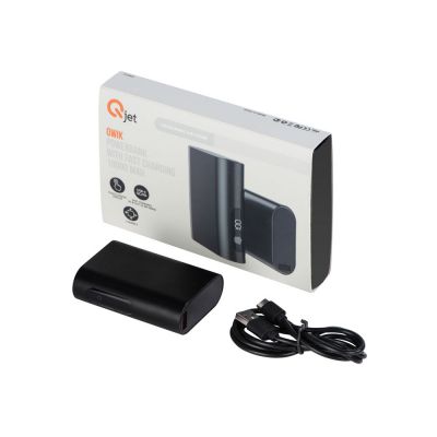 Внешний аккумулятор с QC/PD Qwik, 10000 mah, черный-8