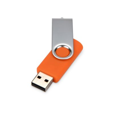 Подарочный набор Uma Memory с ручкой и флешкой, оранжевый-3