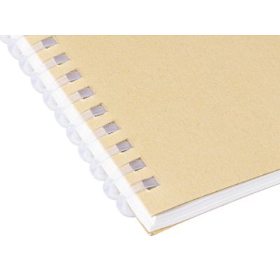 Блокнот на мягкой спирали А6 Sahara, 60 листов 70 гр/м2, натуральный-1