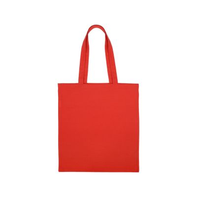 Сумка для шопинга Carryme 140 хлопковая, 140 г/м2, красный-3