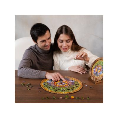 Деревянный пазл мандала Дерево жизни-2